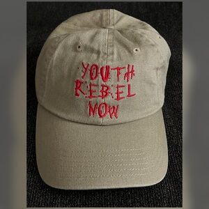 YRN Migos Youth Rebel Now Embroidered Phrase Adjustable Cap